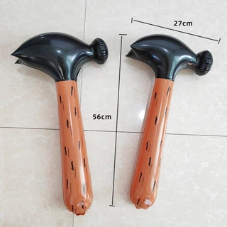 อุปกรณ์งานปาร์ตี้ ของเล่นอีสเตอร์บอลลูนไม้เบสบอลพองจุด Pvc ไม้-grained ไม้เบสบอลไม้ Rod ดาบเป่าลม Inflatable ของเล่น Inflatable ค้อน