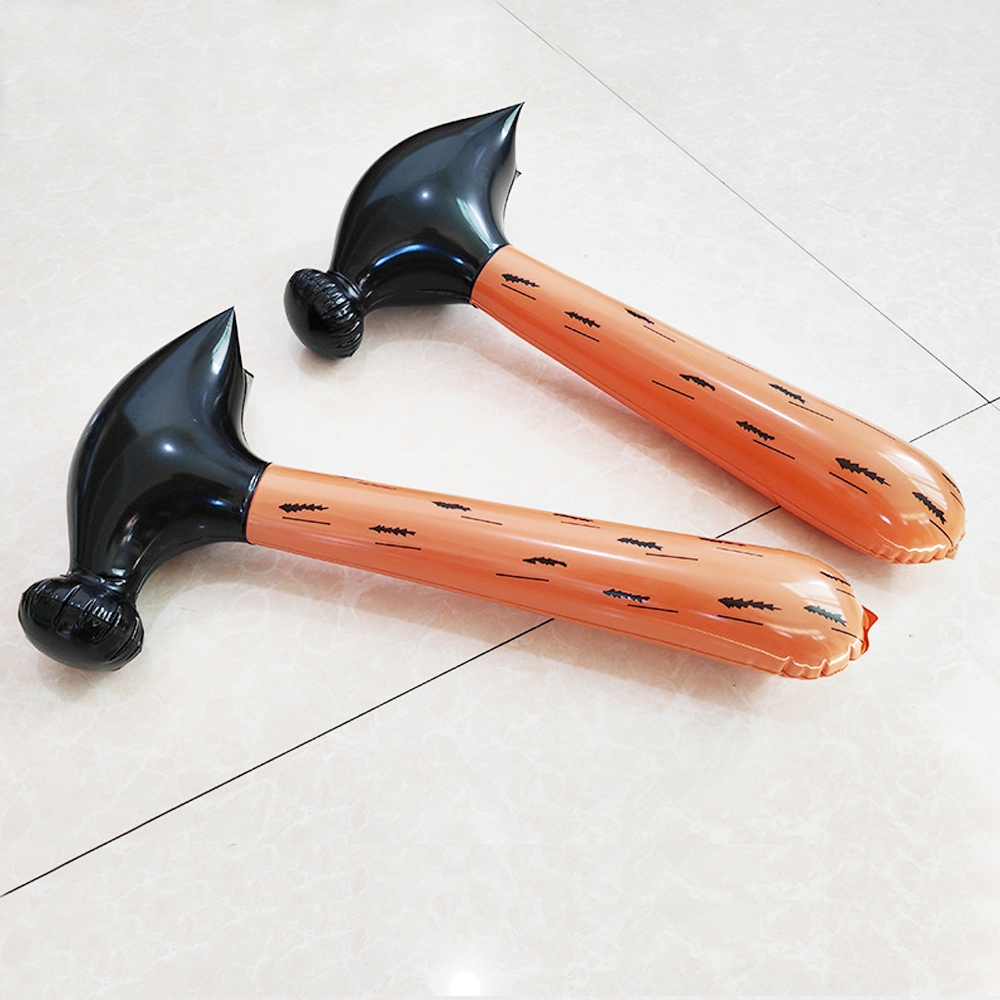 อุปกรณ์งานปาร์ตี้ ของเล่นอีสเตอร์บอลลูนไม้เบสบอลพองจุด Pvc ไม้-grained ไม้เบสบอลไม้ Rod ดาบเป่าลม Inflatable ของเล่น Inflatable ค้อน - รูปที่ 7