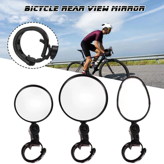 1/2pcs จักรยานเสริมกระจกมองหลังจักรยานHandlebar Mountมุมกว ้ างรอบกระจกนูนขี ่ จักรยานกระจกมองหลัง