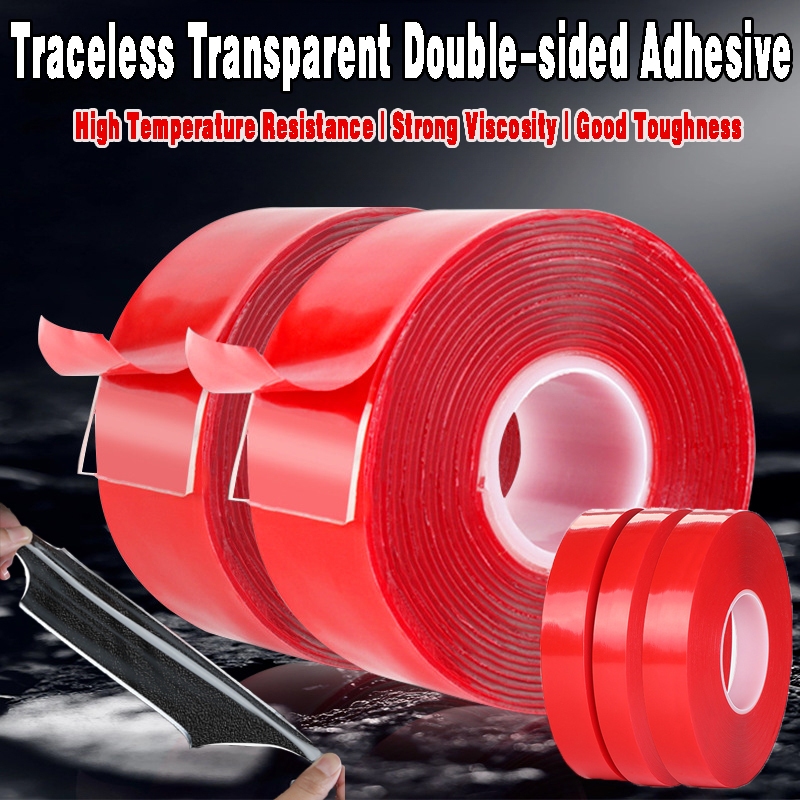 3m กาวสองหน ้ าโปร ่ งใส - เทปนาโนแบบไม ่ ทําเครื ่ องหมาย - กาวที ่ แข ็ งแกร ่ ง , กันน ้ ํา - สติกเกอร ์ คงที ่ มัลติฟังก ์ ชั ่ นสําหรับพรม , ที ่ ใส ่ แปรงสีฟัน , คู ่ เทศกาลฤดูใบไม ้ ผลิ