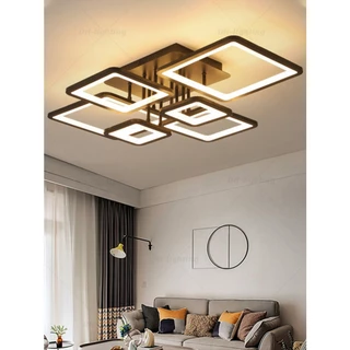 โคมไฟห้องนั่งเล่นที่ทันสมัย LED ห้องนอนเพดานโคมระย้านอร์ดิกครอบครัวร้านอาหารโคมระย้า