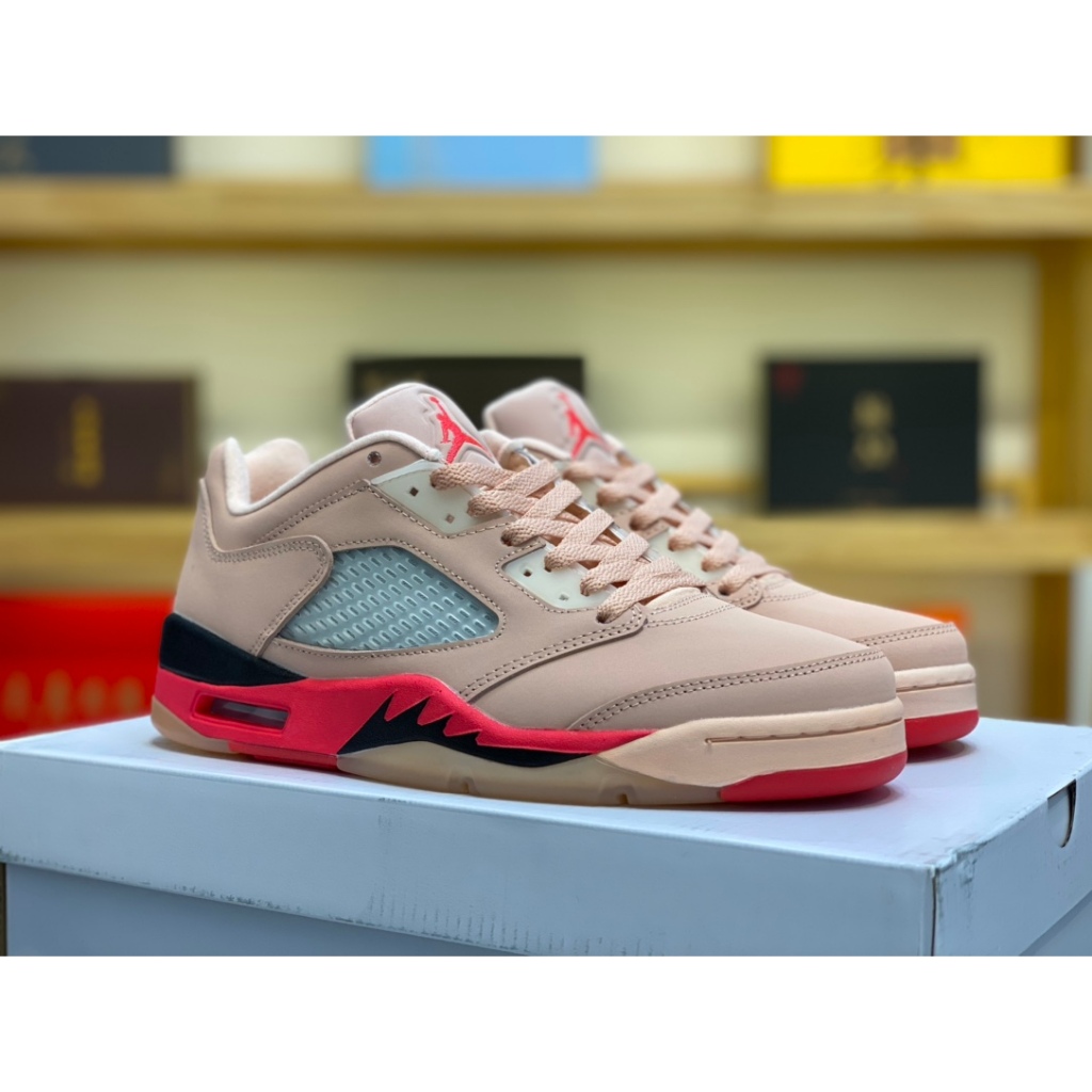 Air A/J 5 Low "สามสไตล์ใหม่" AJ5 DA8016-806 รองเท้าบาสเก็ตบอล Low-Top จีนจํากัด