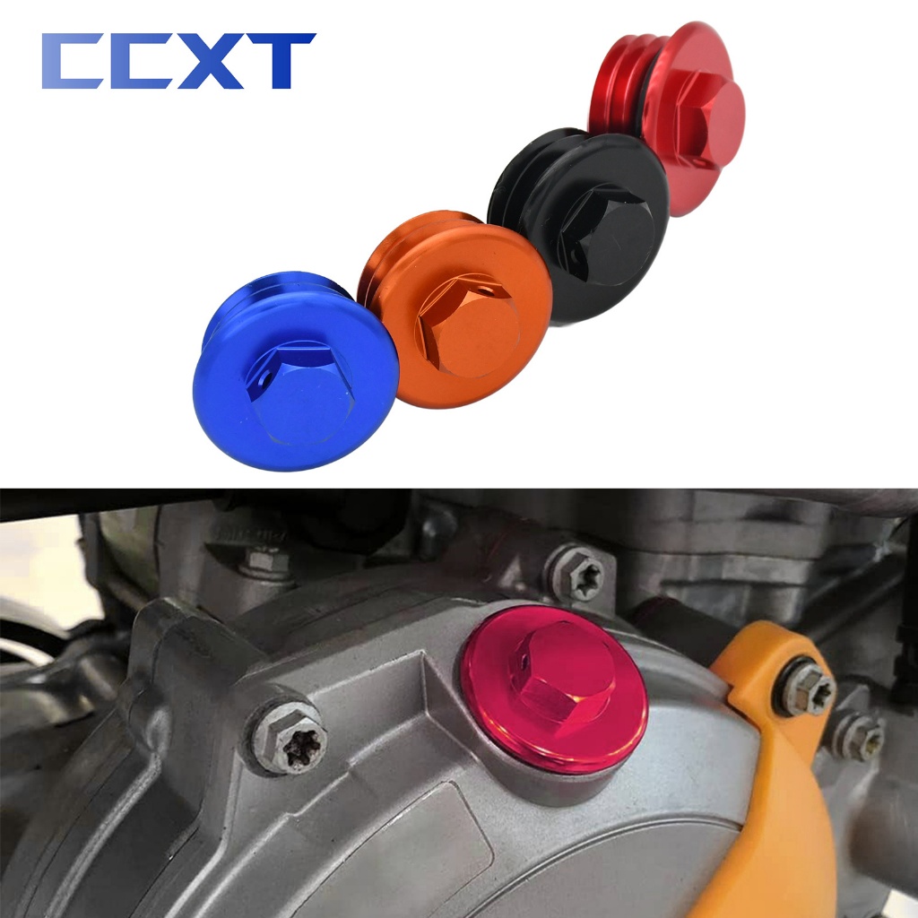 Cnc อลูมิเนียมน้ํามันปลั๊กฝาครอบสําหรับ Husqvarna TC50 TC65 TC85 TC TE TX FE FC FX 125-501 2014-2022 สําหรับ KTM 690 790 890
