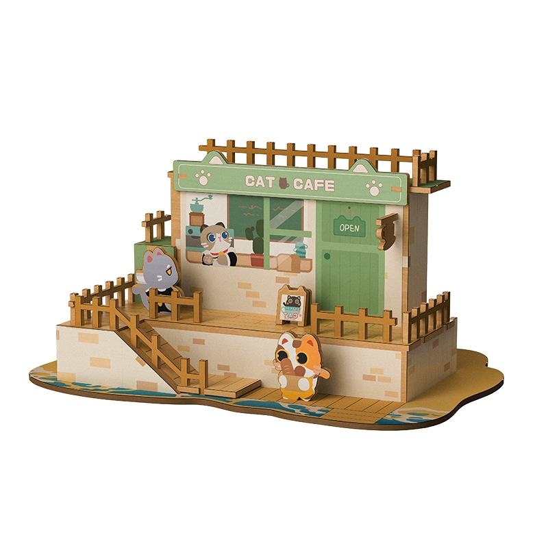 Iine Cat Cafe Faceplate สําหรับ Switch/OLED Dock Storage อุปกรณ์เสริมเกม Nintendo Switch