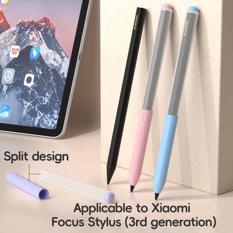 เคสซิลิโคนสําหรับ xiaomi focus ดินสอ Jelly Style PAD 7 7PRO ตารางดินสอสัมผัสโปร่งแสงป้องกัน