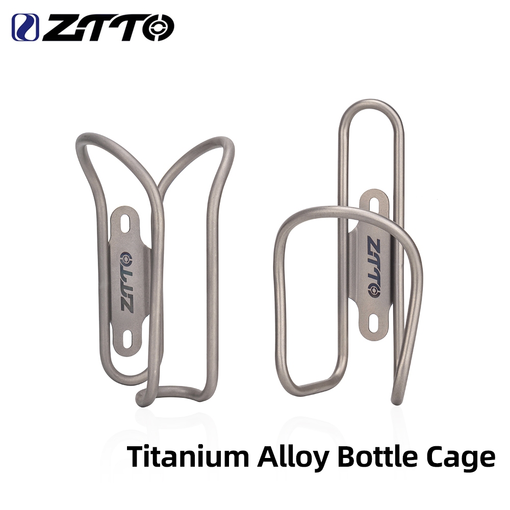 Ztto จักรยานไทเทเนียมอัลลอยด ์ กรงขวดที ่ วางขวดจักรยานน ้ ําหนักเบา