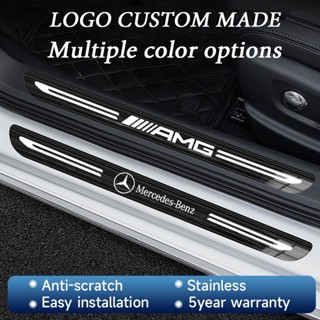 เมอร์เซเดส เบนซ์ แถบเกณฑ์สแตนเลส ป้องกันการก้าวป้องกันรอยขีด…