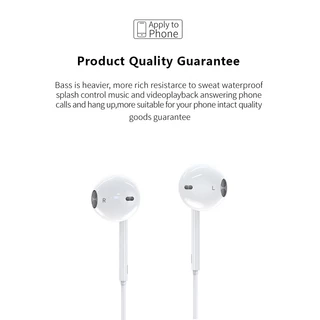 Kuesee หูฟัง หูฟังโทรศัพท์ HIFI DYZ01 Stereo Earphone ของแท้ 100% Headset การรับประกัน 1 ปี