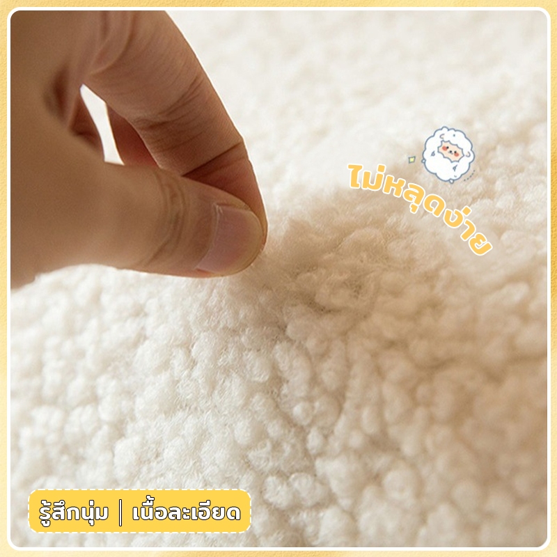 เก้าอี้โซฟา เก้าอี้แต่งหน้า  รองรับน้ำหนักได้ดี ขาเหล็ก ผ้าขนแกะ ดีไซน์สวยงาม นุ่มและสบาย ตกแต่งคาเ - รูปที่ 5