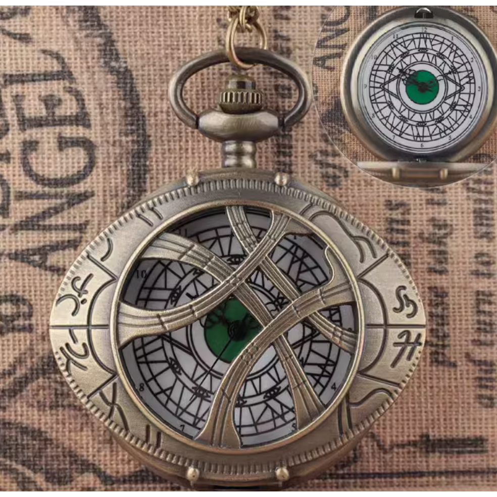 Doctor Strange 's รอบ Ago รถจักรยานยนต ์ Eye Pocket Watch, Talisman, Magic Eye Array Watch, นักเรียน