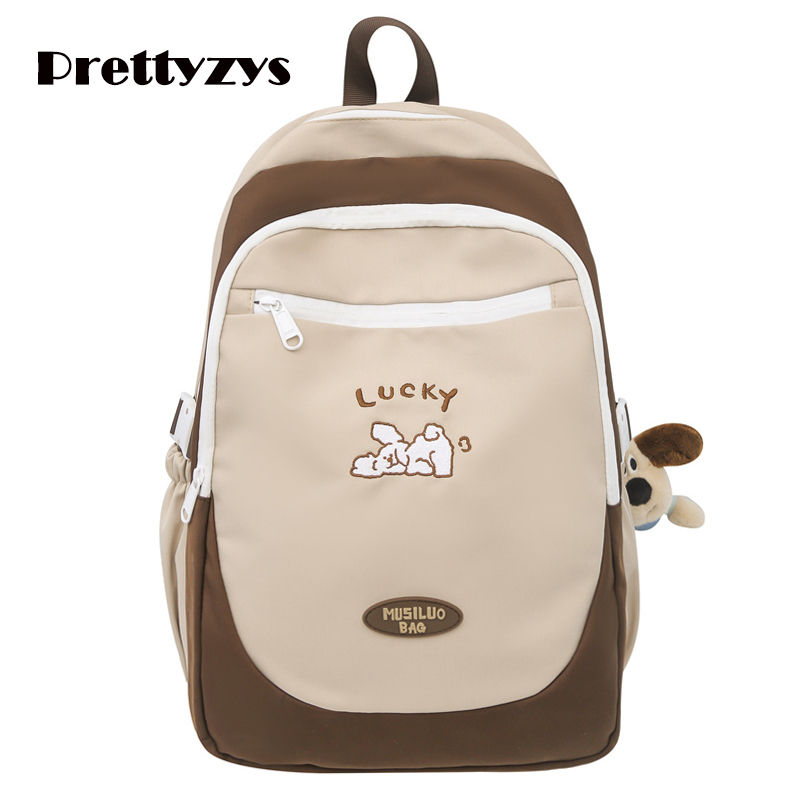 Backpack Prettyzys 2024 Korean School Large capacity 14 For Teenage Girl
