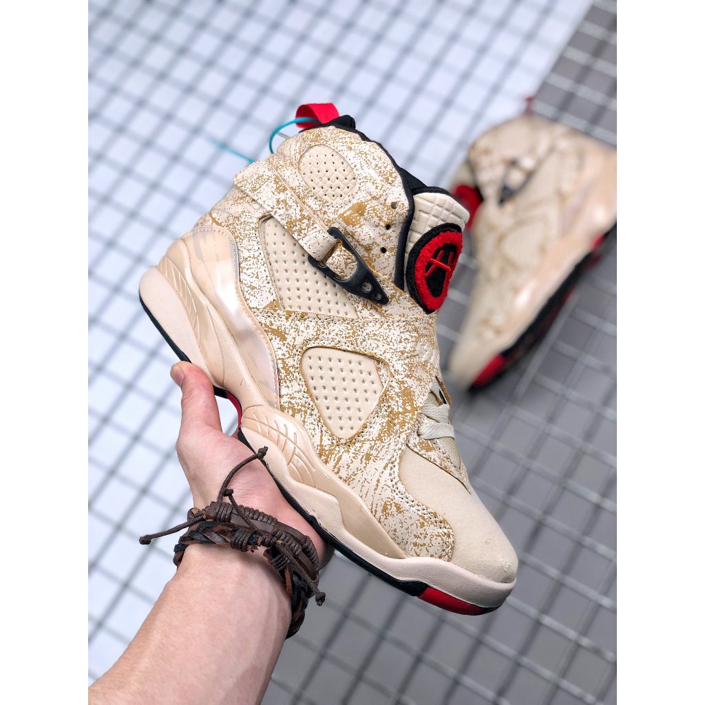 Air A/J 8 Rui Hachimura Hachimura DO2496-700 ผู้ชายผู้หญิงรองเท้าวิ่งรองเท้าผ้าใบ