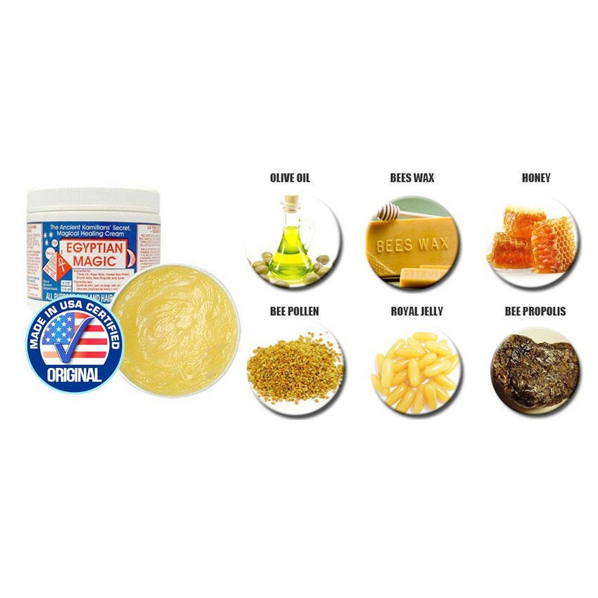 Egyptian Magic All Purpose Skin Natural Cream 118ml 4fl.oz ราคา ถูกที่สุด ดีลบีเคเค แกลเลอรีภาพที่ 3