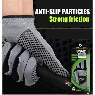 ถุงมือกอล์ฟชาย PGM ST017 Golf Gloves - ผ้า SUPER AIR + UPF50+ กันแดด (Anti-Slip/Sweatproof)