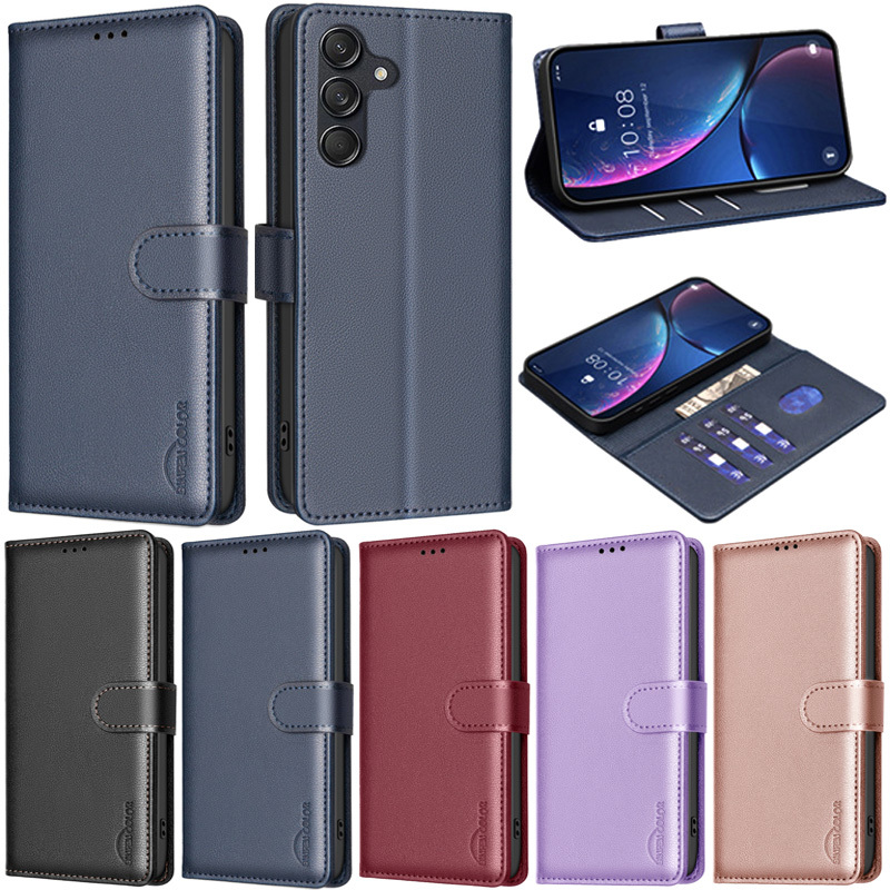 SAMSUNG หรูหราปลอกสําหรับSamsung Galaxy A56 A36 A26 A16 A17 5G S23 FE A54 A34 A53 A33 A73 A52 A23 A1