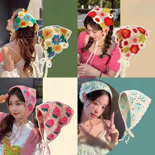 ผ้าคลุมศีรษะย้อนยุคฝรั่งเศสสําหรับออกนอกบ้านของผู้หญิงตะขอหว…