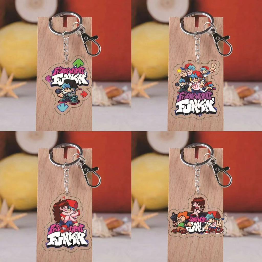 Friday night funkin friday night funkin พวงกุญแจจี้อะคริลิค