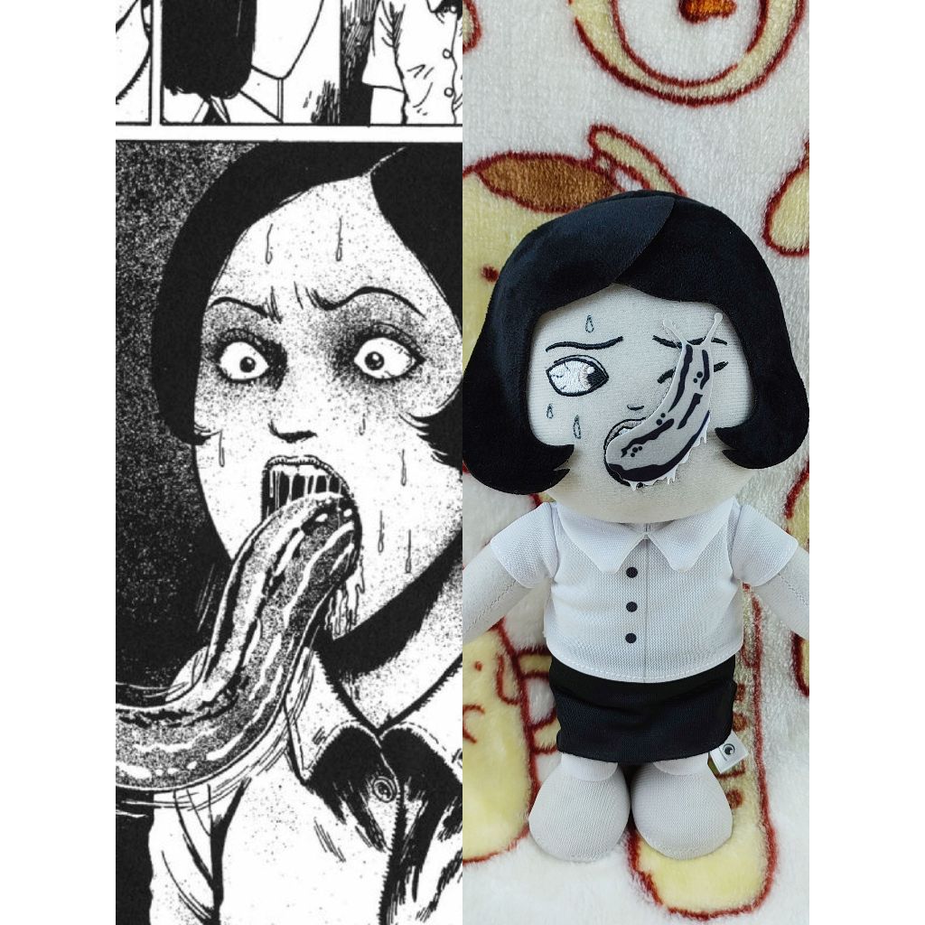 Ito JUNJI Itos Collection-Slug Girl Plush Doll 9 นิ้ว Crunchyroll 14 ปีและเหนือ