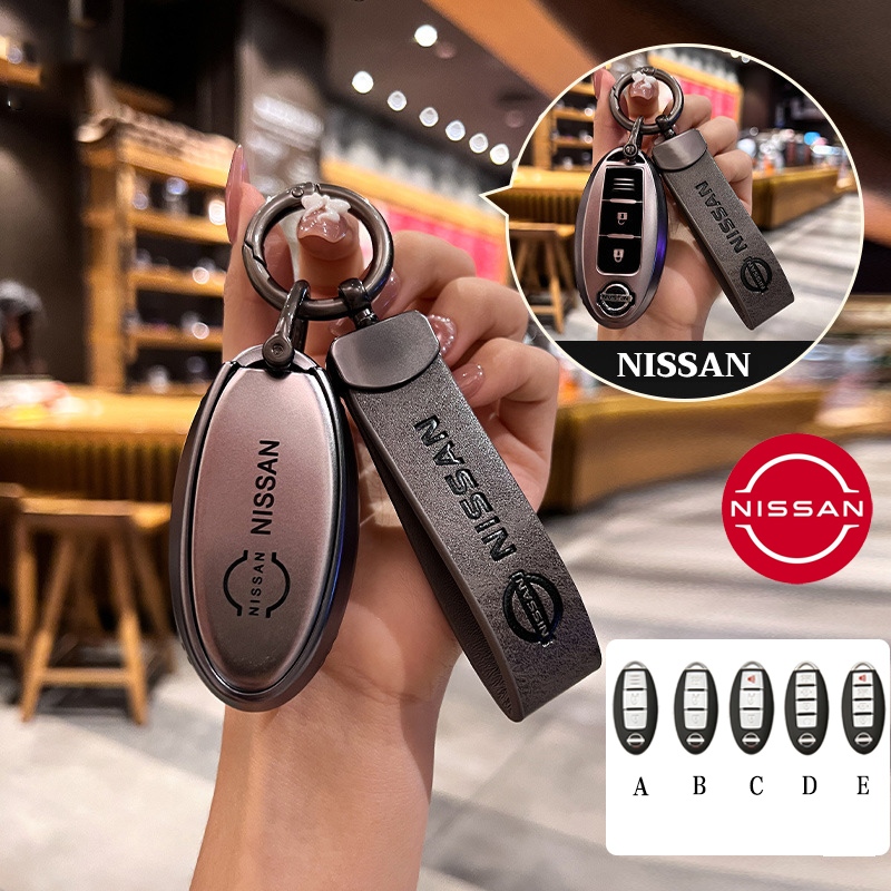 Nissan March/Juke/Cube/Pulsar/X-trial/lvina/Micra/Murano/Alissa/Tiida/Sylphy/Almera/np300/Kicks 2/3/4 ปุ ่ มรถยนต ์ TPU Remote Key Cover Case Casing