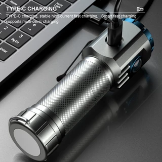 Asafee F235-X EDC ไฟฉาย 3 * P35 + RPG พวงกุญแจไฟ LED แบบพกพา Ultra Bright Mini ไฟฉายโคม 1850/18650 แบตเตอรี่กันน้ํา IPX66