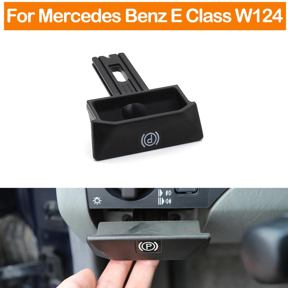 รถ Handbrake Handle ที่จอดรถเบรค Lever Release Handle สําหรับ Mercedes Benz E Class W124 1984-1993 1244270320