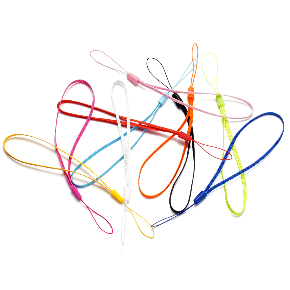 St.kunkka 10-20 ชิ้นเชือกเส้นเล็กโทรศัพท์มือถือ 17 ซม. เชือกไนลอนสีสันสดใสสําหรับ DIY โทรศัพท์มือถือ Charm ทํา - รูปที่ 6