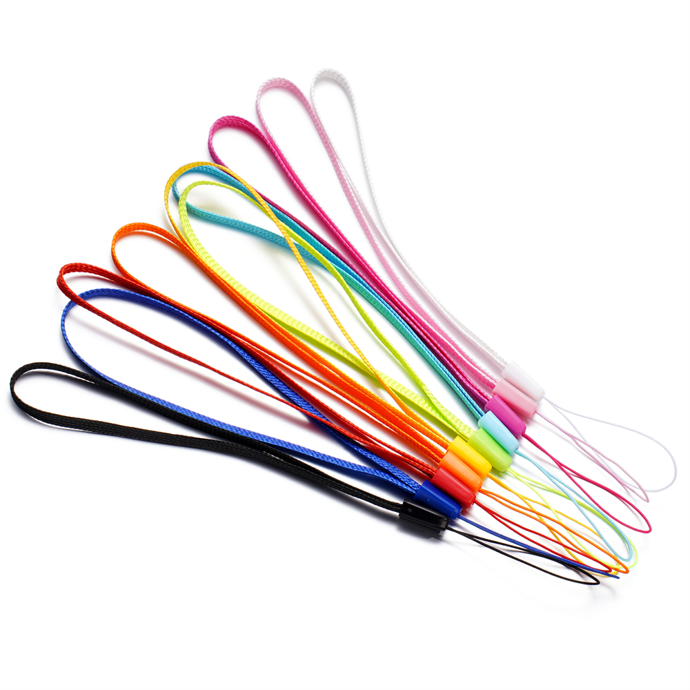 St.kunkka 10-20 ชิ้นเชือกเส้นเล็กโทรศัพท์มือถือ 17 ซม. เชือกไนลอนสีสันสดใสสําหรับ DIY โทรศัพท์มือถือ Charm ทํา - รูปที่ 4