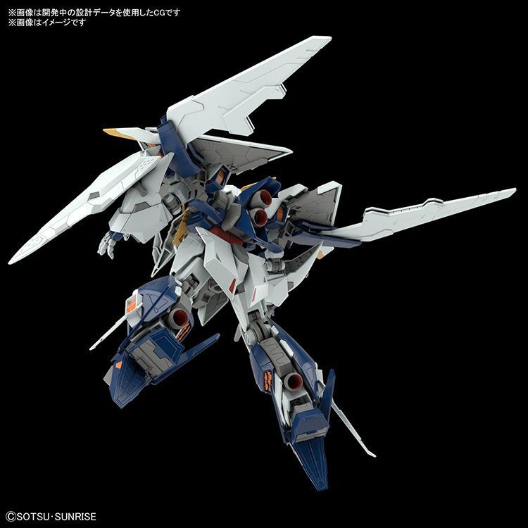 🔥พร้อมส่ง🔥Bandai HGUC 1/144 Cosiquesi RX-105 Flashing Kazavi 🏻 Gundam Assembly🔥Ready Stock🔥 - รูปที่ 5