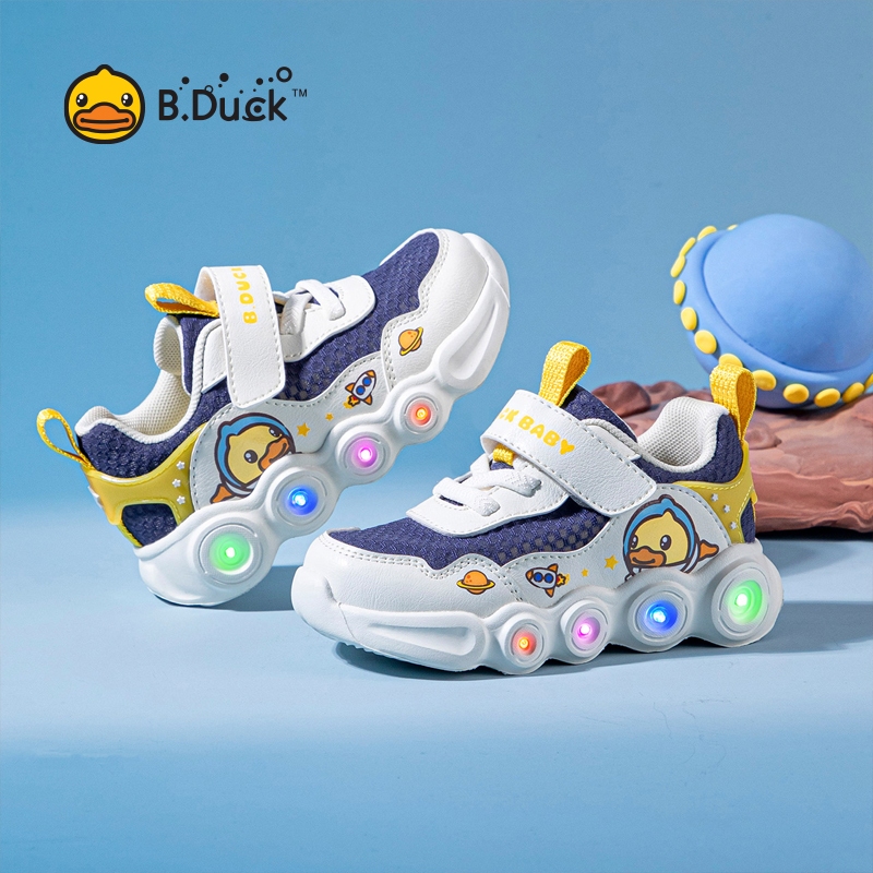 【NEW】B.duck รองเท้า รองเท้าผ้าใบเด็ก รองเท้าผ้าใบ กันลื่น