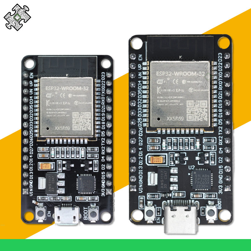 ENGLAB★ บอร์ดพัฒนา ESP32, ESP WROOM 32, 32U, 32D พร้อม 30 พิน 38 พิน