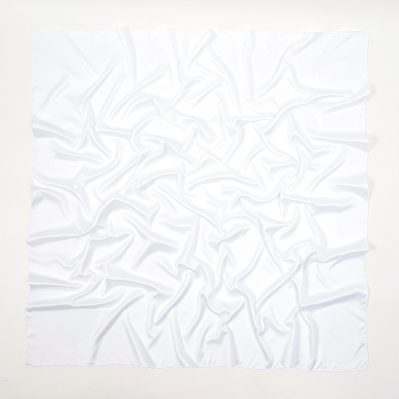 ลาเวน 110*110เซนติเมตรแข็งซาตินผ้าพันคอไหมผ้าพันคอมุสลิมสแควร์เคลือบซาตินฮิญาบเลียนแบบผ้าไหมผ้าคลุมไหล่ - รูปที่ 6