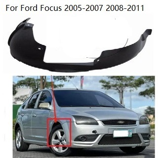 รถด้านหน้า fender liner สําหรับ FORD FOCUS 2005 2006 2007 2008 2009 2010 2011 รถล้อหน้าพลาสติก fender liners