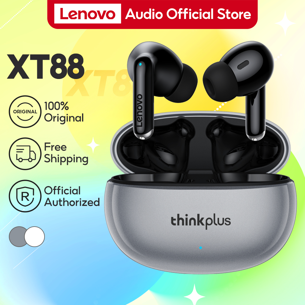 Lenovo Erazer XT88 Pro True Wireless Bluetooth 5.3 หูฟังการควบคุมแบบสัมผัส HD Sound หูฟัง หูฟัง TWS พร้อมไมโครโฟน