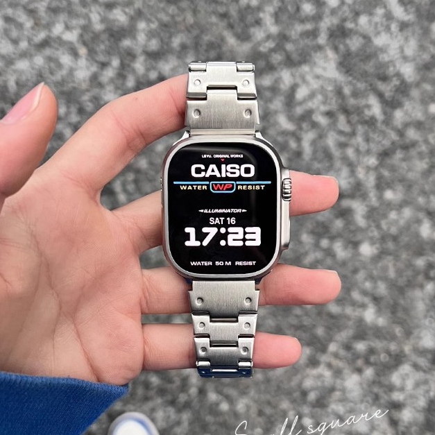 สายสแตนเลสโลหะสําหรับนาฬิกา Huawei Fit3 สายนาฬิกา G-SHOCK สไตล์สายโลหะเต็มรูปแบบสําหรับ Huawei Fit 3 เคสป้องกันปรับเปลี่ยน PC Hard Case + ฟิล์มแก้วป้องกันหน้าจอ