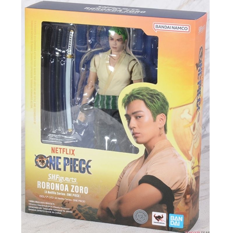 🔥พร้อมส่ง🔥 Bandai SHF Roronoa Zoro Netflix One Piece Live-Action Netflix