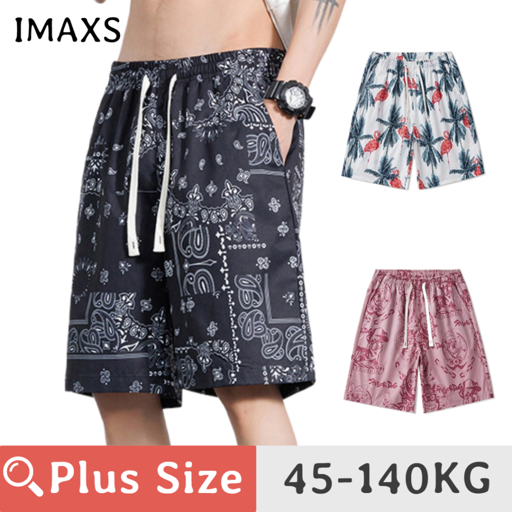 45-140kg PLUS Size Quick Dry Summer Men Beach Board Sportswear Beachwear กางเกงขาสั ้ นขนาดใหญ ่
