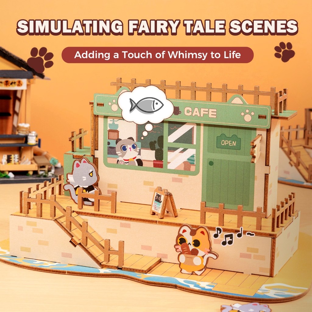 Iine Cat Cafe Faceplate สําหรับ Switch/OLED Dock Storage อุปกรณ์เสริมเกม Nintendo Switch