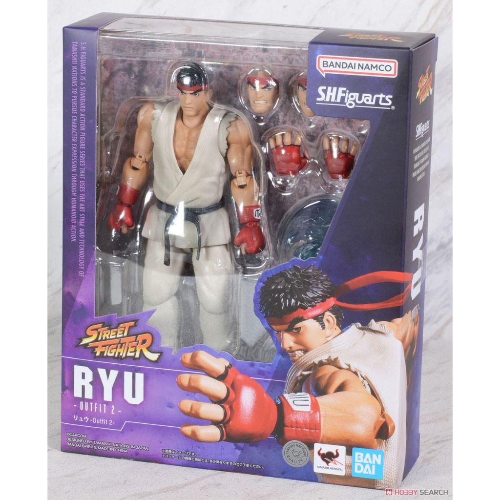 Bandai SHF Street Fighter Street Fighter ชุด 2 เคลื ่ อนย ้ ายได ้