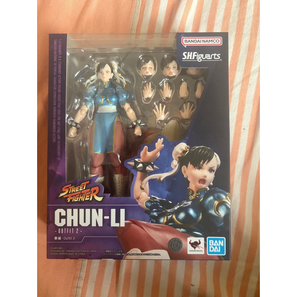 🔥พร้อมส่ง🔥Bandai SHF Chunli ชุด 2 Street Fighter Street Fighter Can Do It Ready Stock🔥Ready Stock🔥