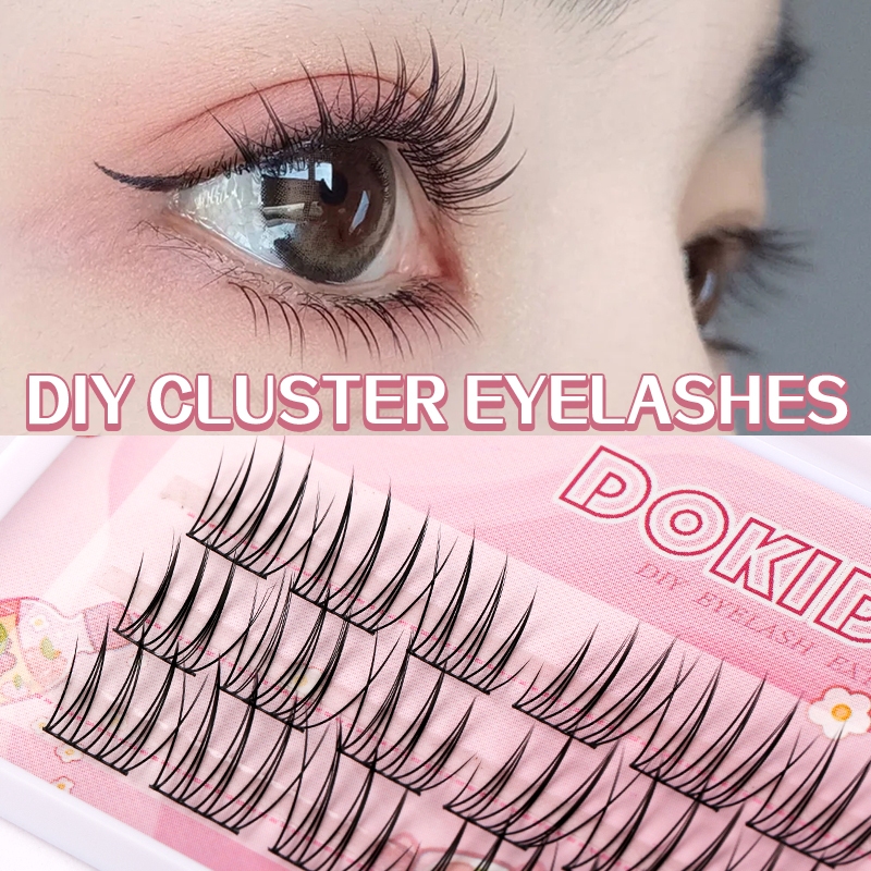 【 จัดส่งภายใน 24 ชั่วโมง 】 KILIGMATA ขนตาปลอมธรรมชาติสำหรับหญิง, C D Curl Cos 2024, สำหรับต่อขนตา DIY
