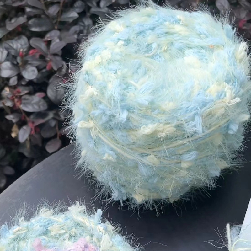 125g เส ้ นด ้ ายผสมมือ DIY ถักมือผสมเส ้ นด ้ ายผ ้ าพันคอหมวกเสื ้ อกันหนาวกระเป ๋ า Cocoli