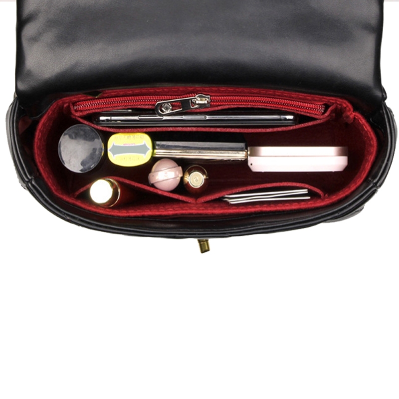 อุปกรณ์เสริมกระเป๋าเหมาะสําหรับ C-19 flap bag กระเป๋าซับด้านในถุงเก็บกระเป๋าซับในด้านใน
