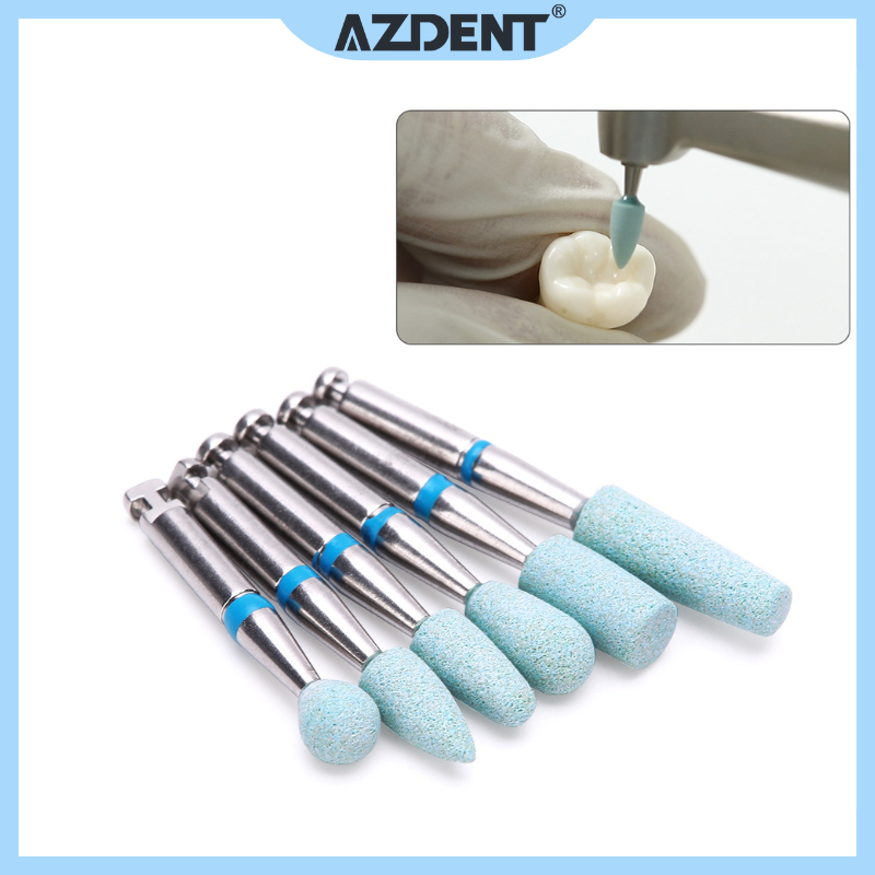 Azdent ทันตกรรมเซรามิคเครื ่ องบดเพชร Zirconia Porcelain Polish RA2.35mm