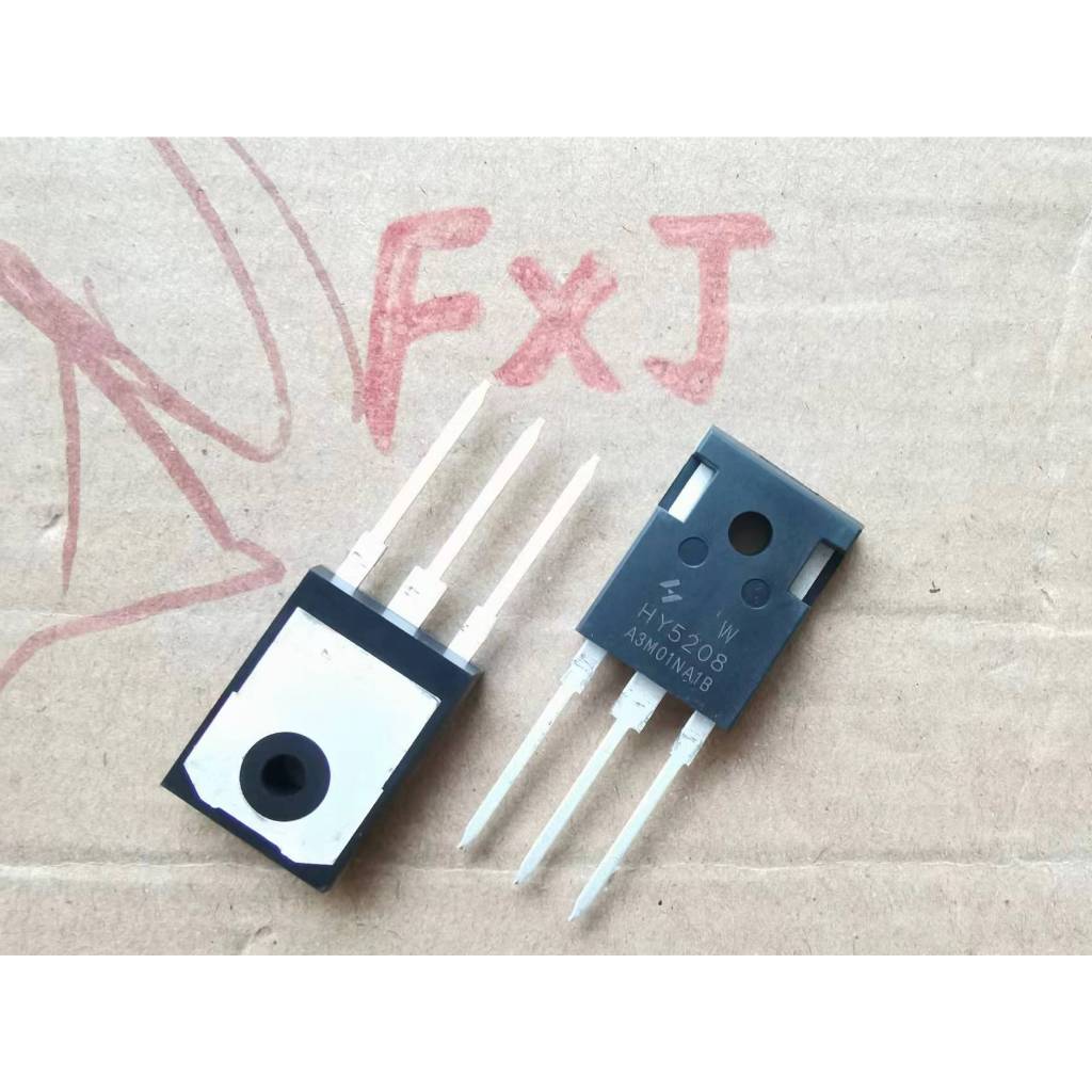((5 ชิ้น) HY5208W ยี่ห้อใหม่เดิม HY5208 บรรจุภัณฑ์ TO-247 80V320A 1.7m Omega 416W Field Effect Tube