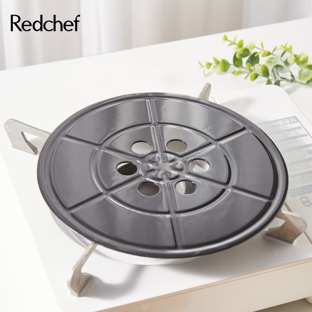 Redchef Honcook ถาดอลูมิเนียมละลายความร้อน (4 มม. x 24 ซม.)
