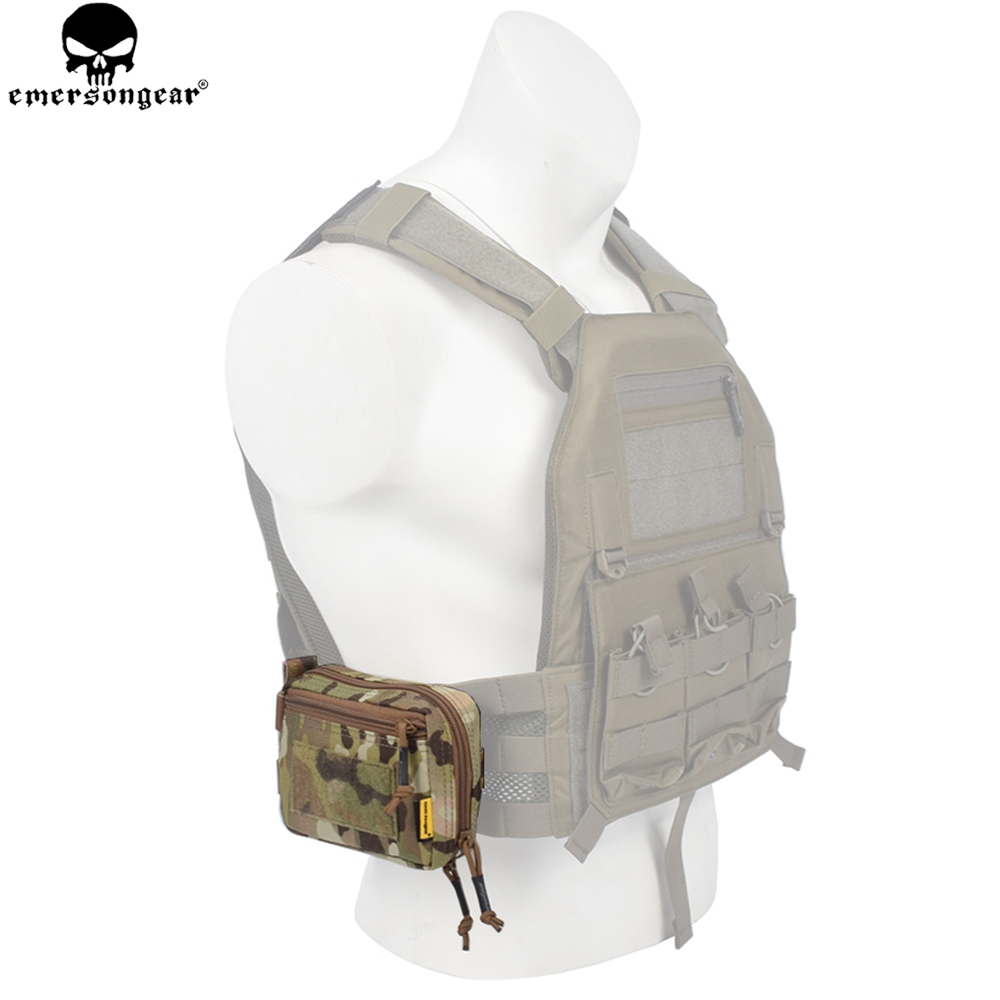 Emersongear ยุทธวิธีกระเป๋า EDC แบบพกพา MOLLE ใส่ Fragment เอว Pack กระเป๋าเครื่องมือแขวนกลางแจ้ง