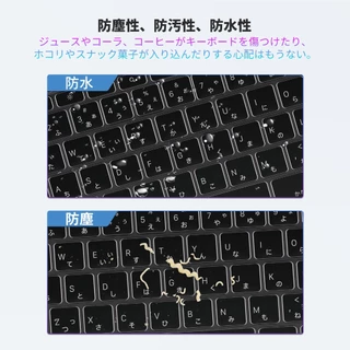 ฝาครอบคีย์บอร์ดสําหรับ iPad Pro M4 Air M2 Magic Keyboard 11/13 นิ้ว TPU วัสดุป้องกันคีย์บอร์ดโปร่งใสผิวกันน้ําป้องกันคราบ