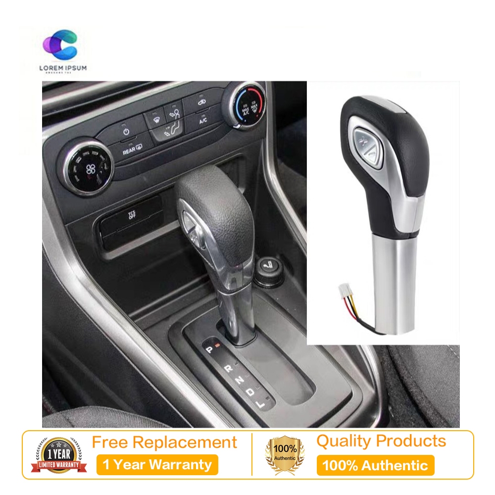 Ecosport เกียร์อัตโนมัติ Shift Knob Shifter Lever สําหรับ Ford Ecosport 2013 2014 2015 2016 2017 2018 Original รถอุปกรณ์เสริม ▷พร้อมสต็อก◁