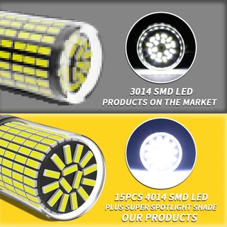 Oprah 2pcs 1156 BA15S P21W 1156 BAU15S PY21W 1157 Bay15d T20 7440 7443 LED Super Bright ไฟเลี้ยว 4014 150SMD ไฟท้าย LED ไฟเบรคย้อนกลับหลอดไฟรถยนต์ 12V