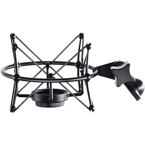 Tlm 103 Shock Mount - ไมโครโฟน Mount สําหรับ Neumann TLM 103 M147 Condenser Mic โดย SUUNTOKS,Black